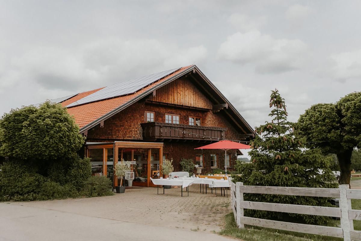 Romantische Hochzeitslocation im Allgäu auf dem Landgut Settele